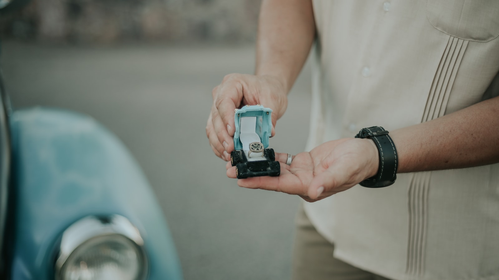 a person holding a phone