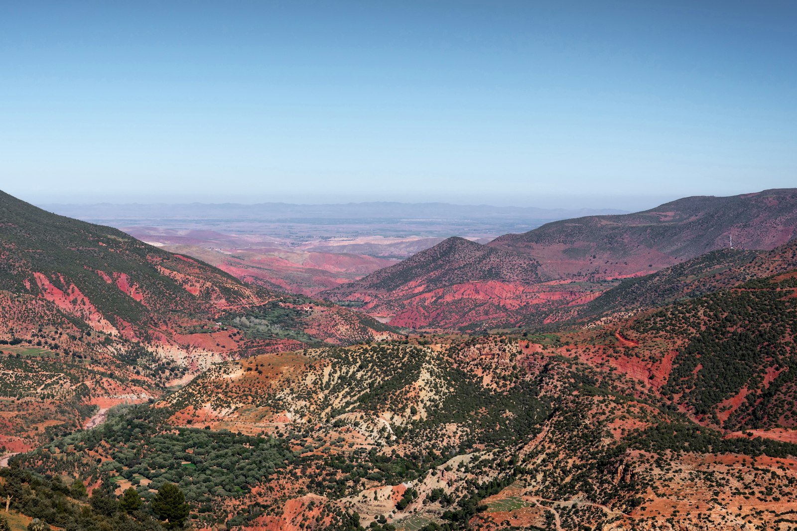 green and brown mountains under blue sky during daytime