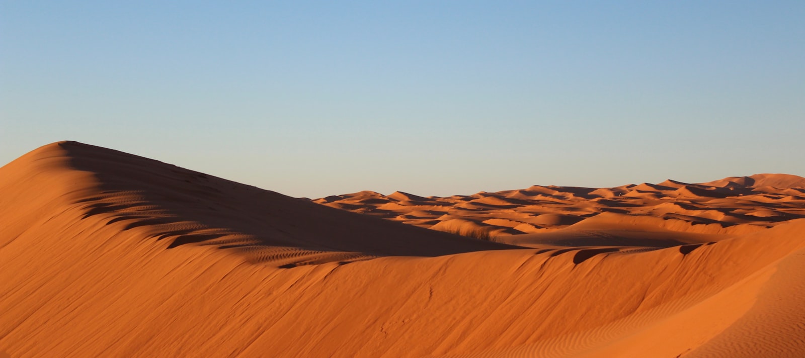 brown sand under blue sky during daytime