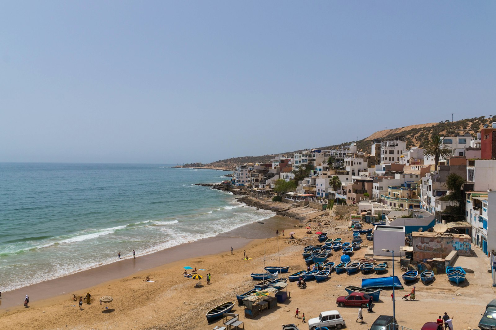 people on beach during daytime